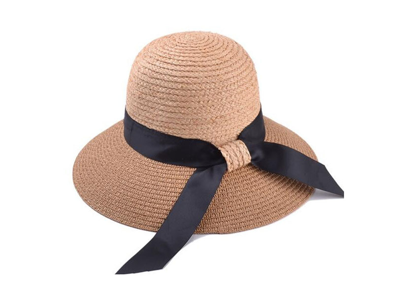 2-tone straw hat