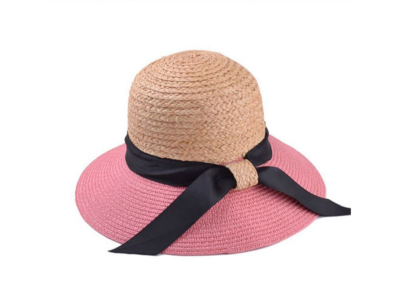 2-tone straw hat