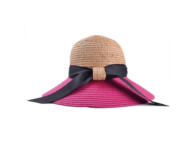 2-tone straw hat