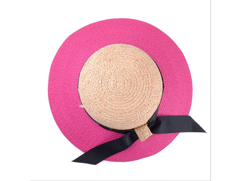 2-tone straw hat