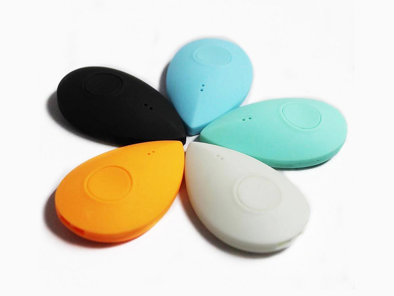 Drop shaped key tracker