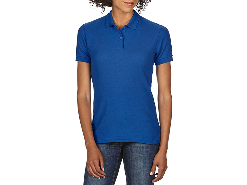 75800L Gildan® DryBlend® Ladies' Double Piqué Polo
