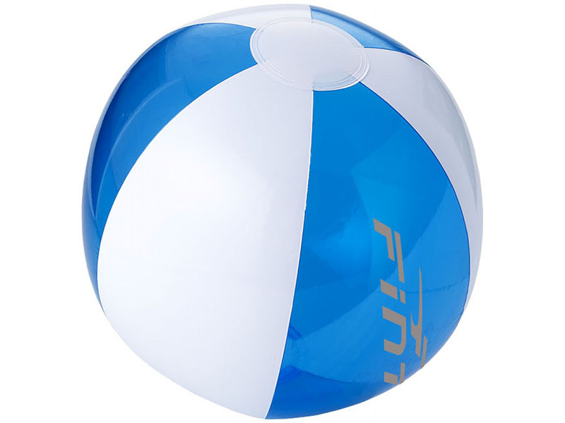 BONDI SOLID-TRANSPARENT BEACH BALL 25cm