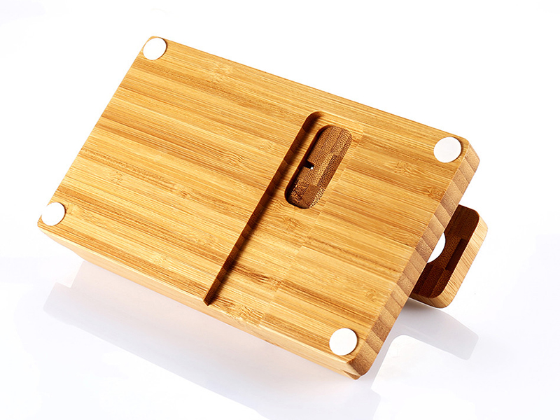 Bamboo Wood Station Charging Dock