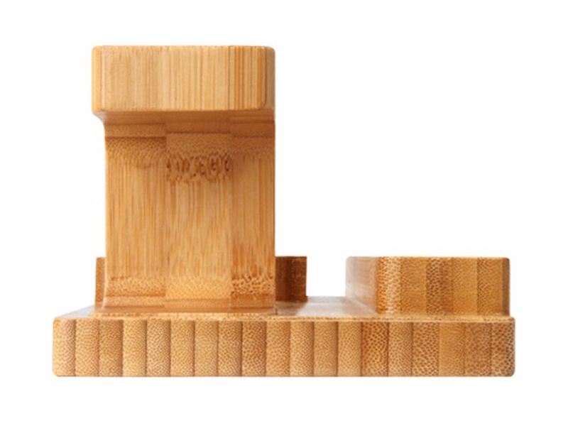 Bamboo Wood Station Charging Dock